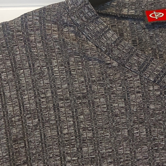 Gray men's dress t shirt - Picture 7 of 8